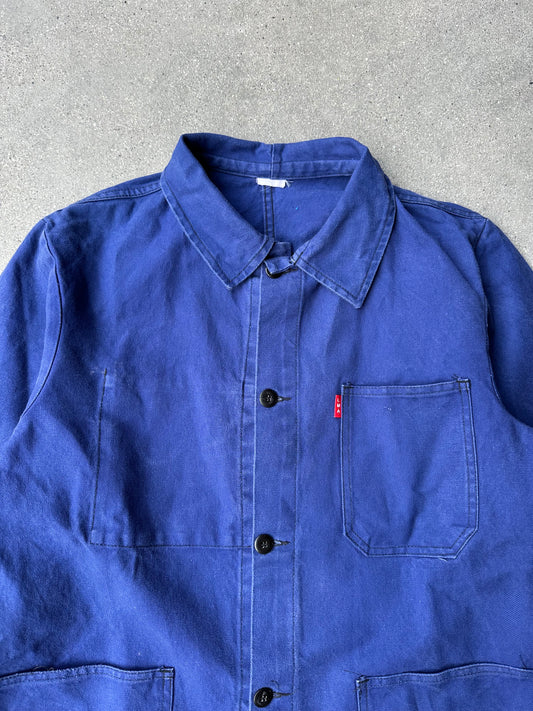 60s/70s BLEU FRENCH WORK JACKET