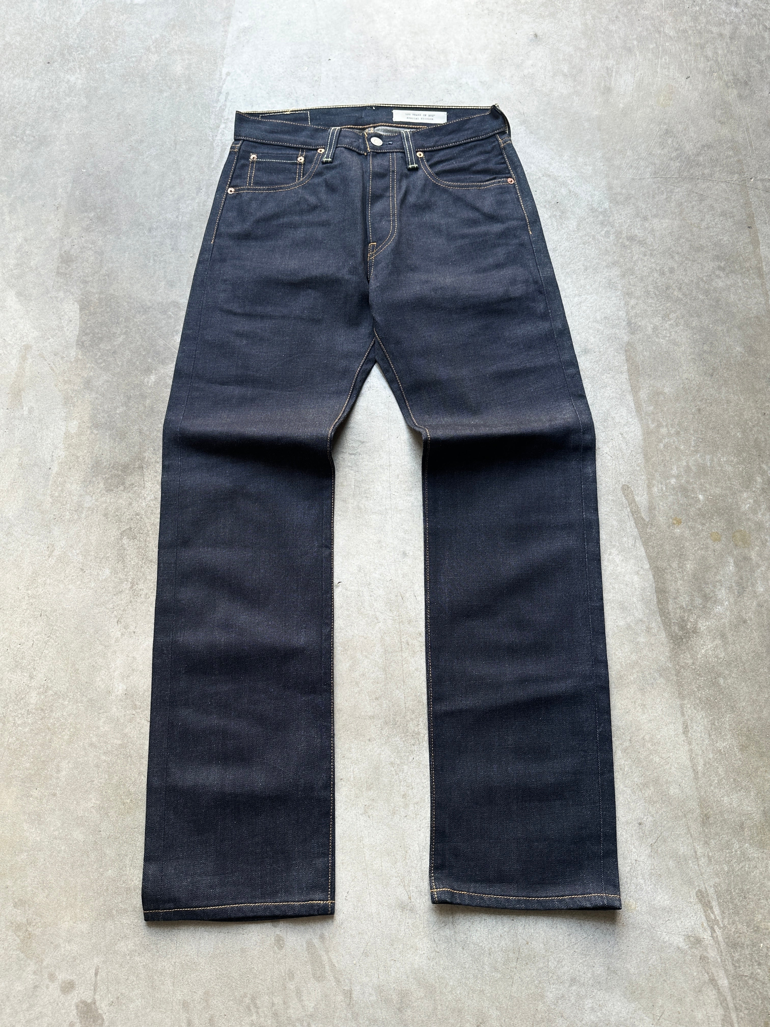 LEVIS 501 SELVEDGE RAW DENIM (DEADSTOCK) | 4C Global – 4C GLOBAL