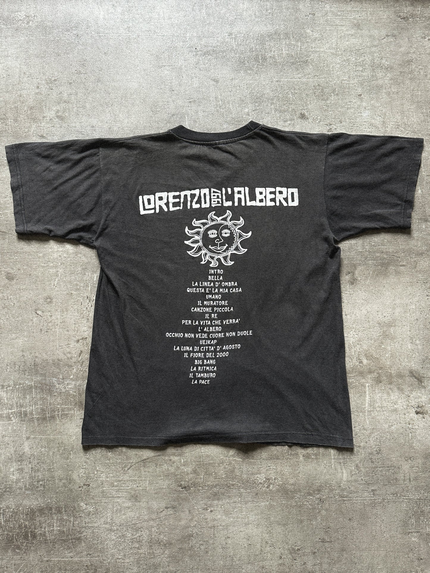 1997's JOVANOTTI "L'ALBERO" ALBUM TEE