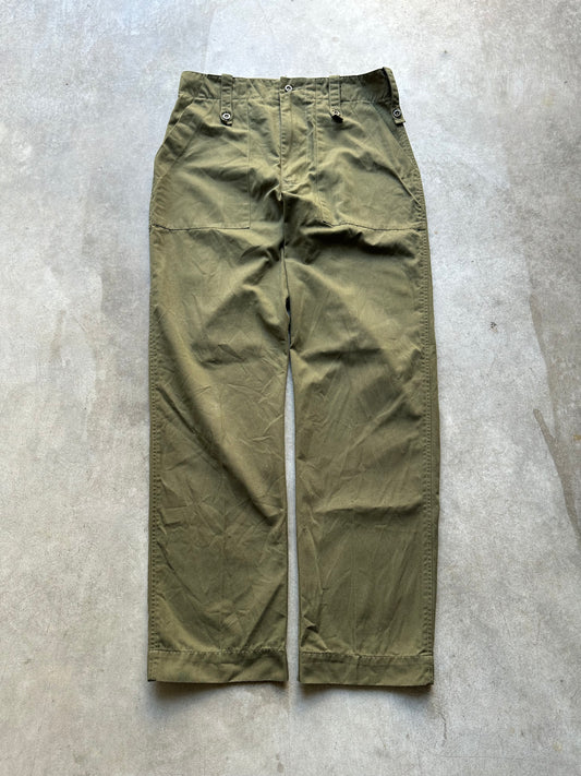 1980's FATIGUE BRITISH ARMY OG PANTS