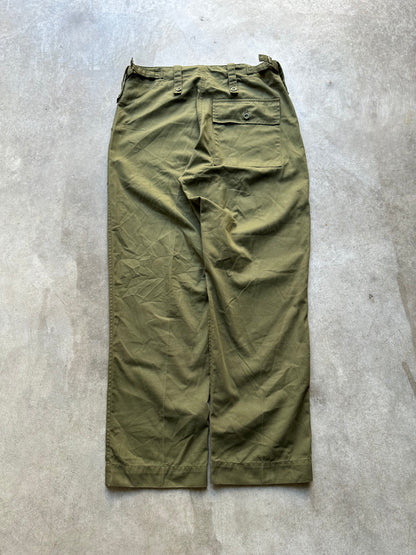 1980's FATIGUE BRITISH ARMY OG PANTS