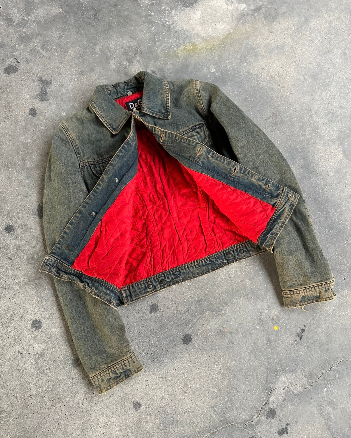 2000s DOLCE & GABBANA DENIM JACKET