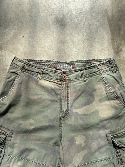 VINTAGE USN POLO ASS CAMO SHORTS
