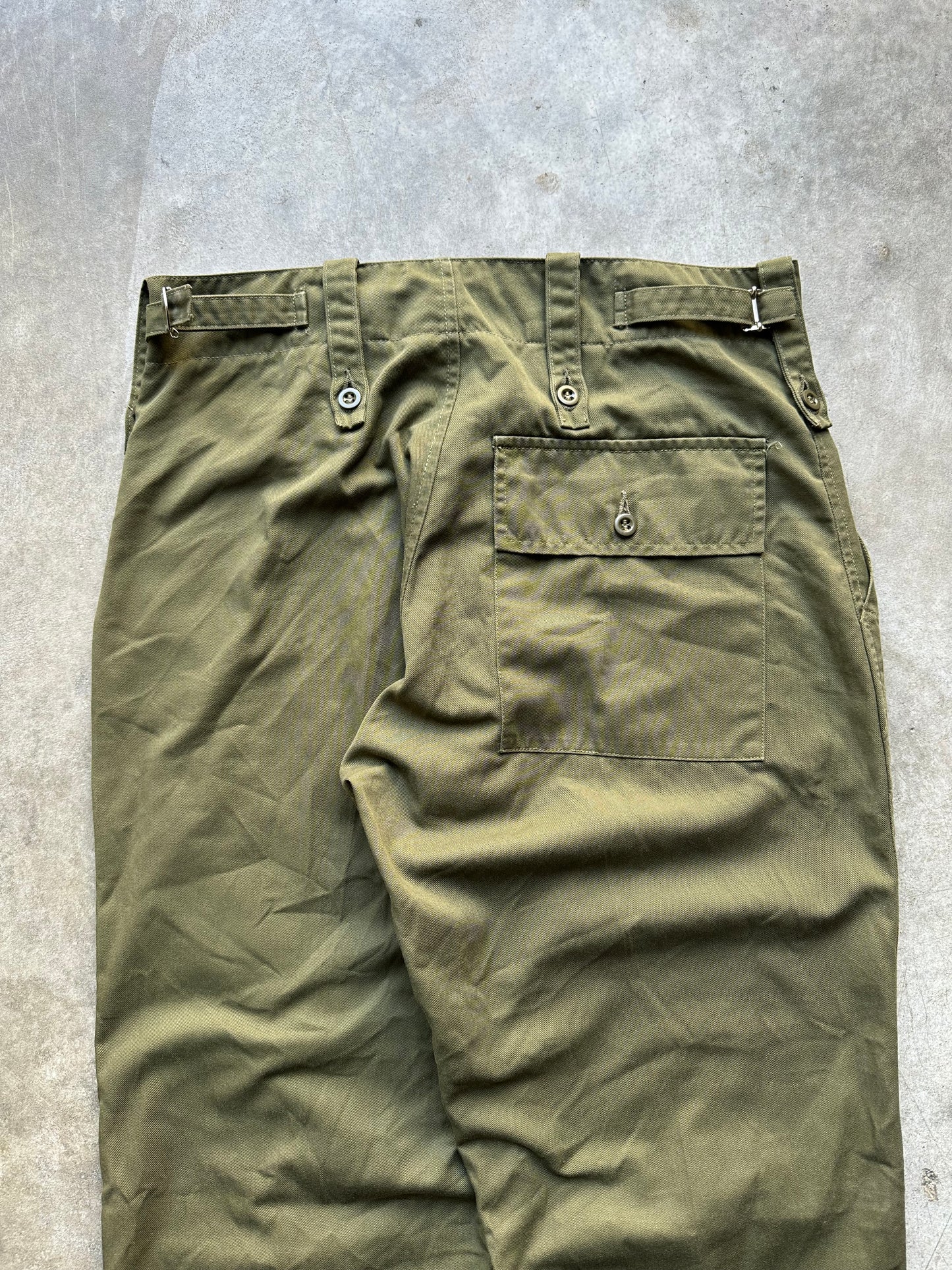 1980's FATIGUE BRITISH ARMY OG PANTS