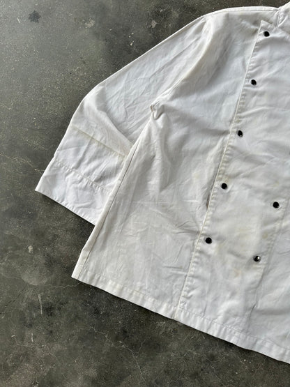 90s GERMAN ARMY CHEF UNIFORM SHIRT