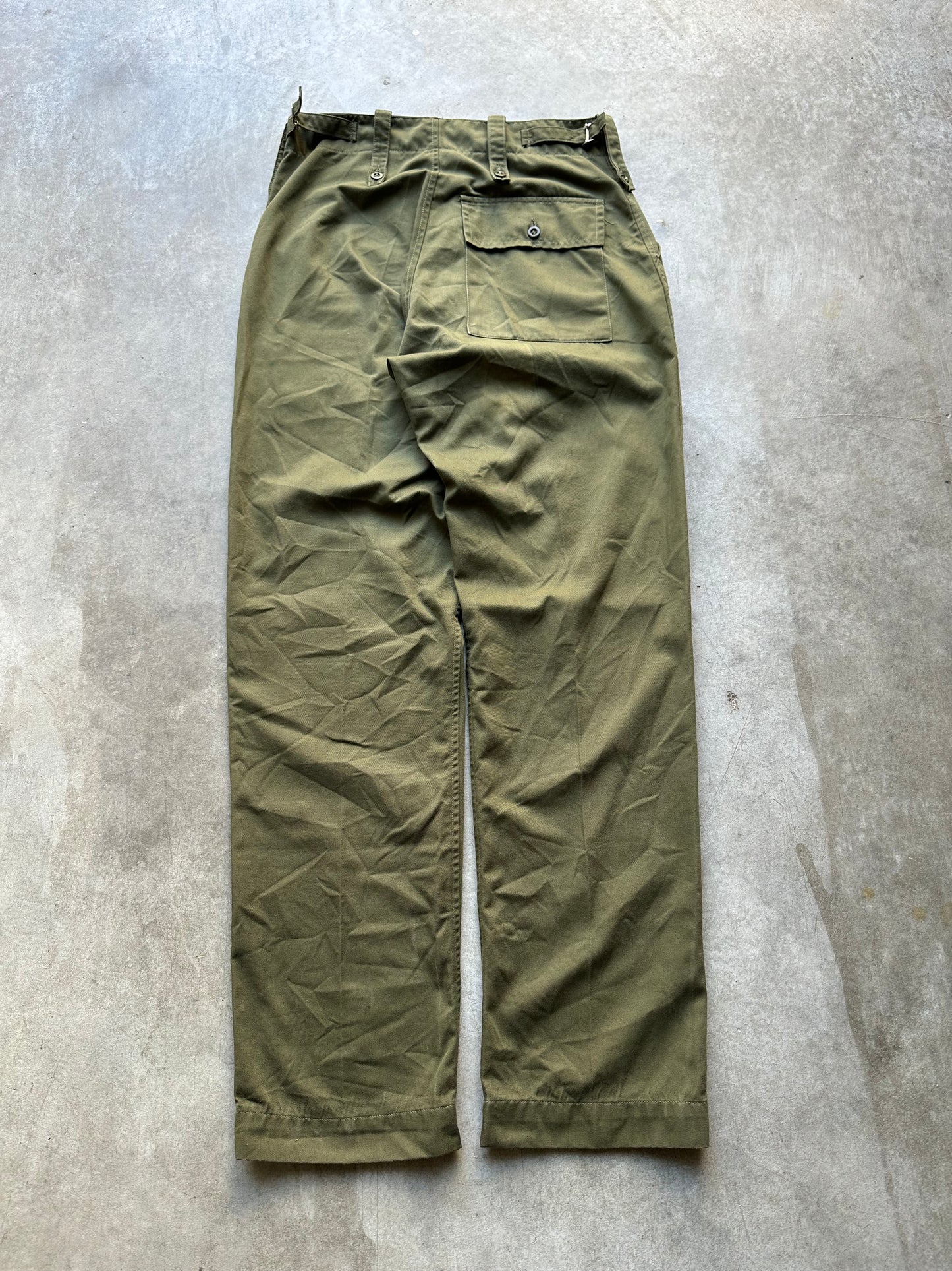 1980's FATIGUE BRITISH ARMY OG PANTS