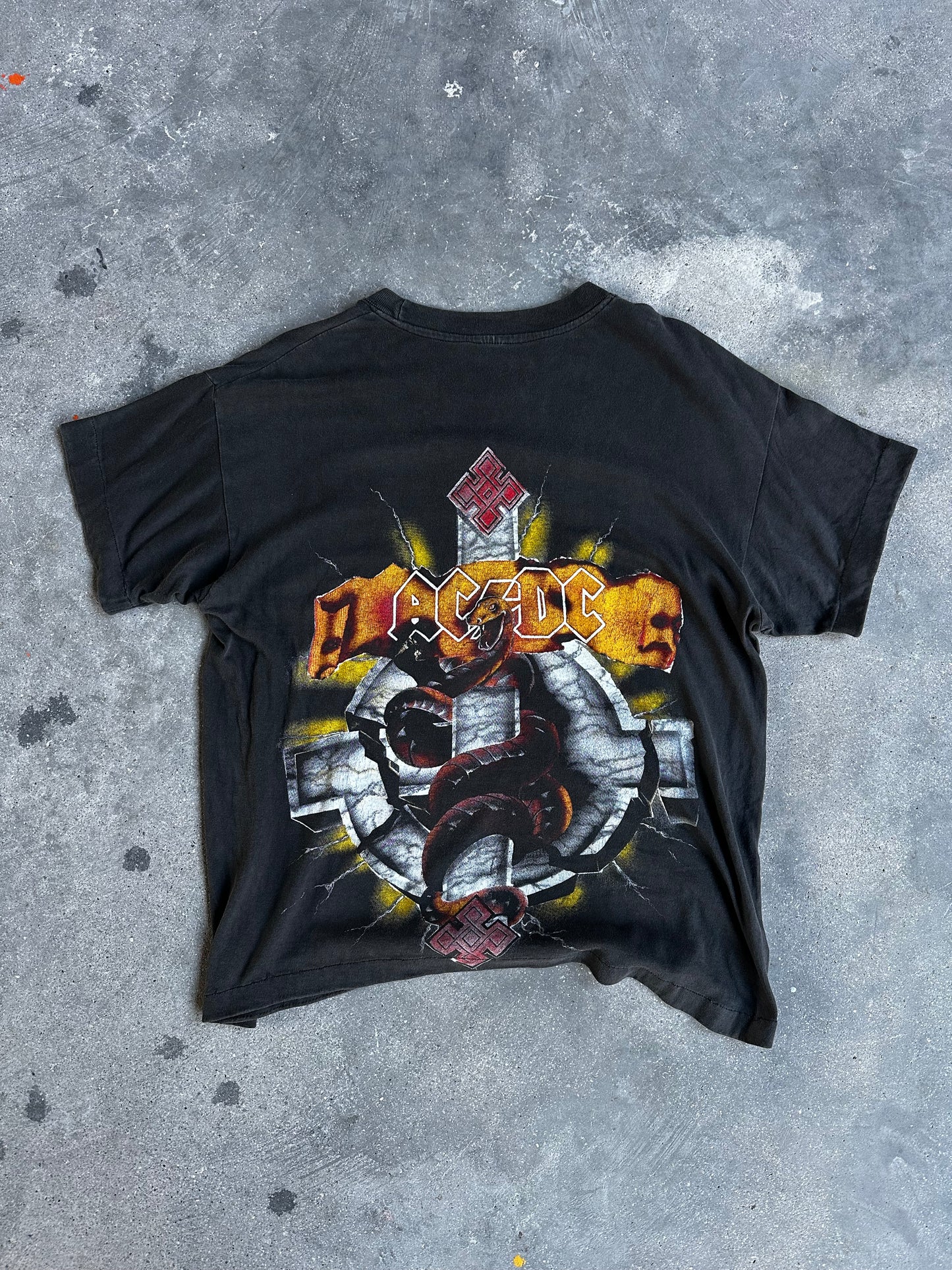 90s AC/DC HIGH VOLTAGE BAND TEE
