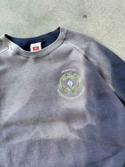 90s SUNFADED FRENCH WORKWEAR CREWNECK