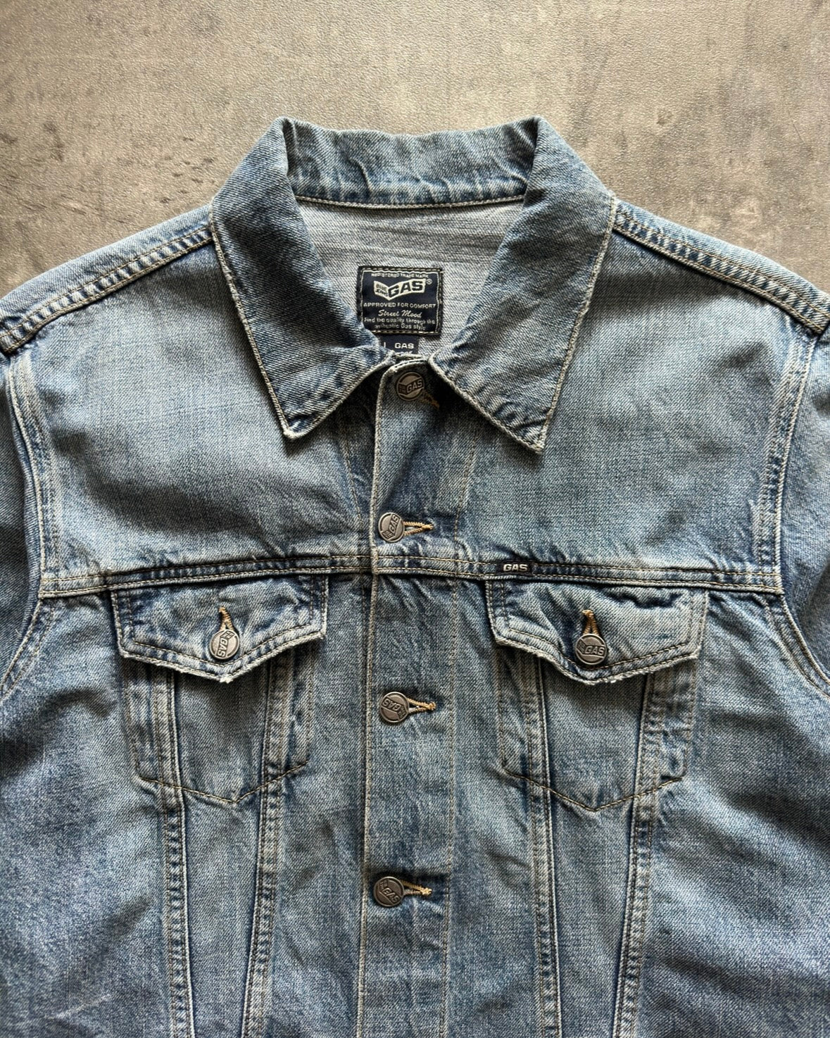 2000'S GAS DENIM JACKET