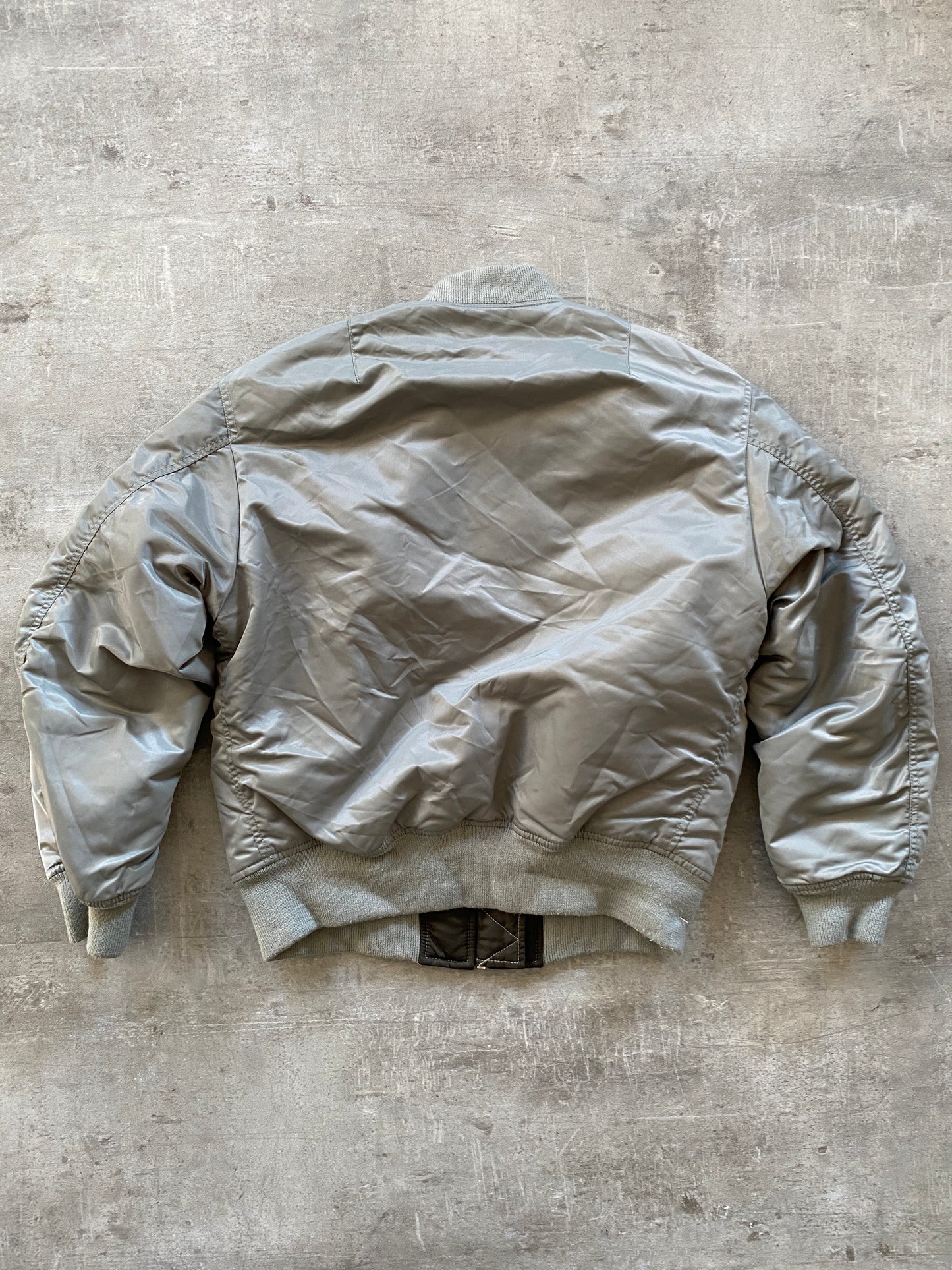 Y2K BLACK FLIGHT BOMBER JACKET