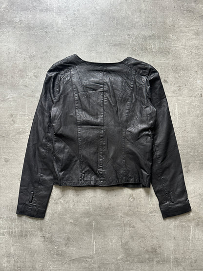 2000's MOTORCYCLE LEATHER JACKET