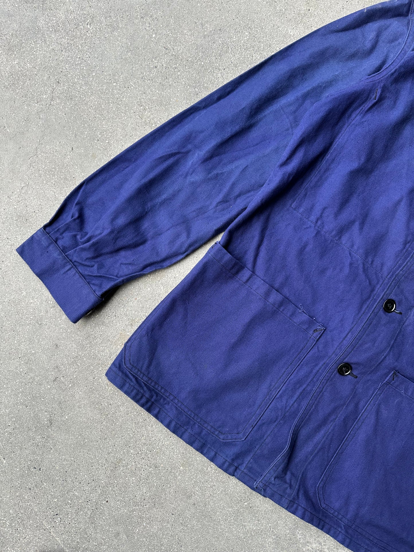 70s BLEU FRENCH WORK JACKET