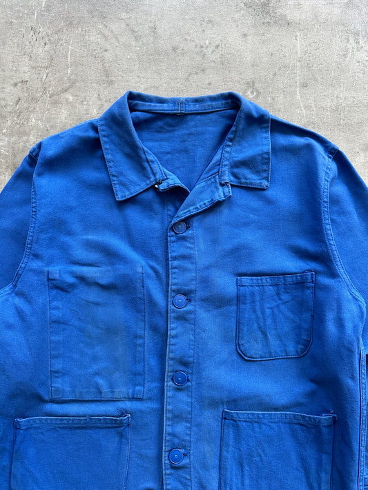 1980's BLEU FRENCH WORK JACKET