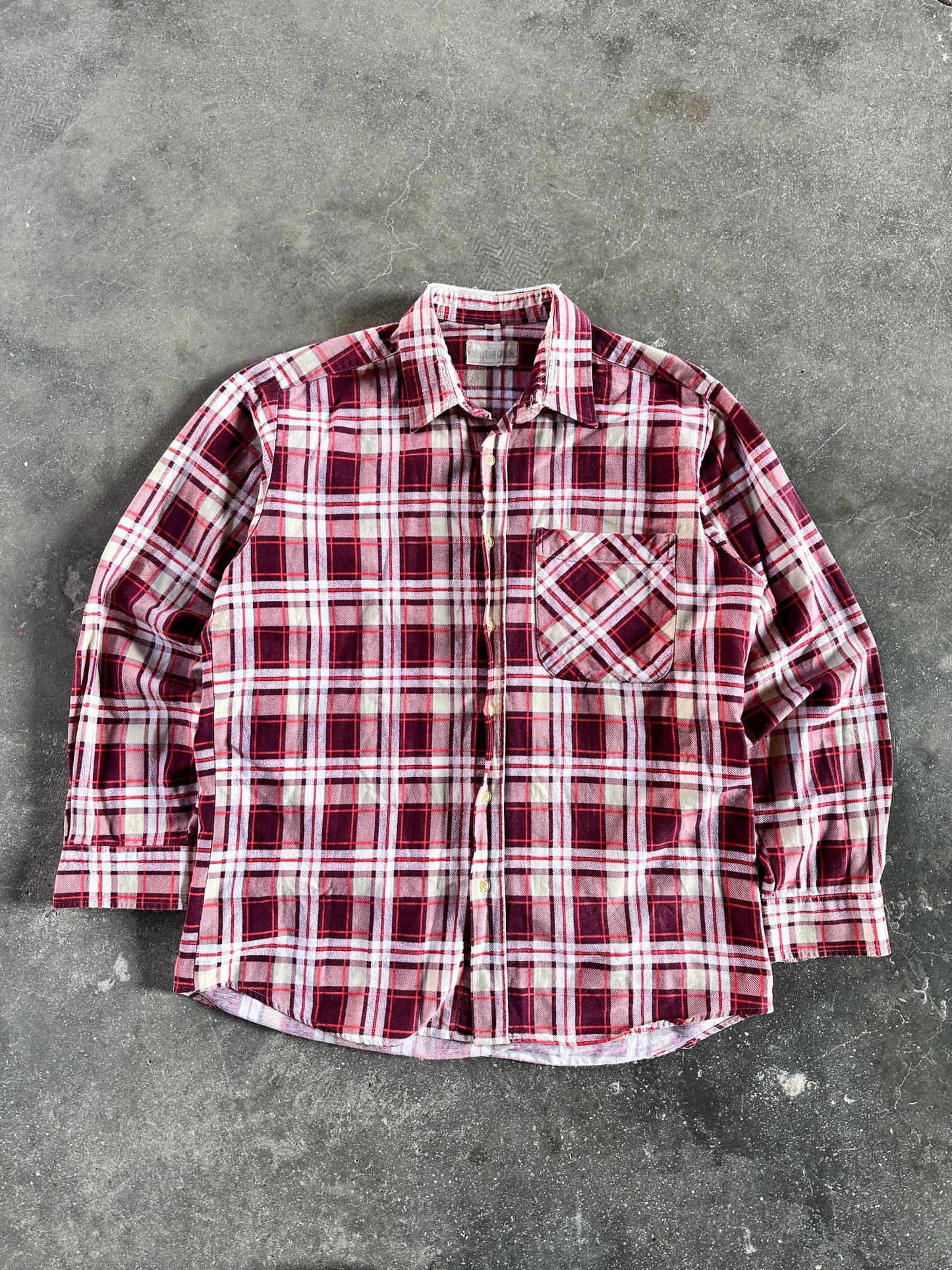 VINTAGE 1990s SEVRES FLANNEL SHIRT