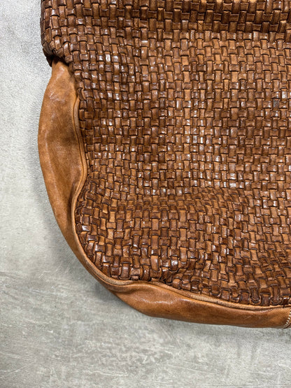 2000s BROWN LEATHER BAG