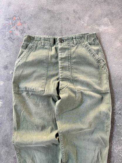 1970s US ARMY OG 107 TYPE 1 PANTS