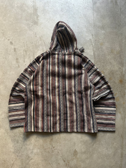 MEXICAN BAJA PONCHO HOODIE