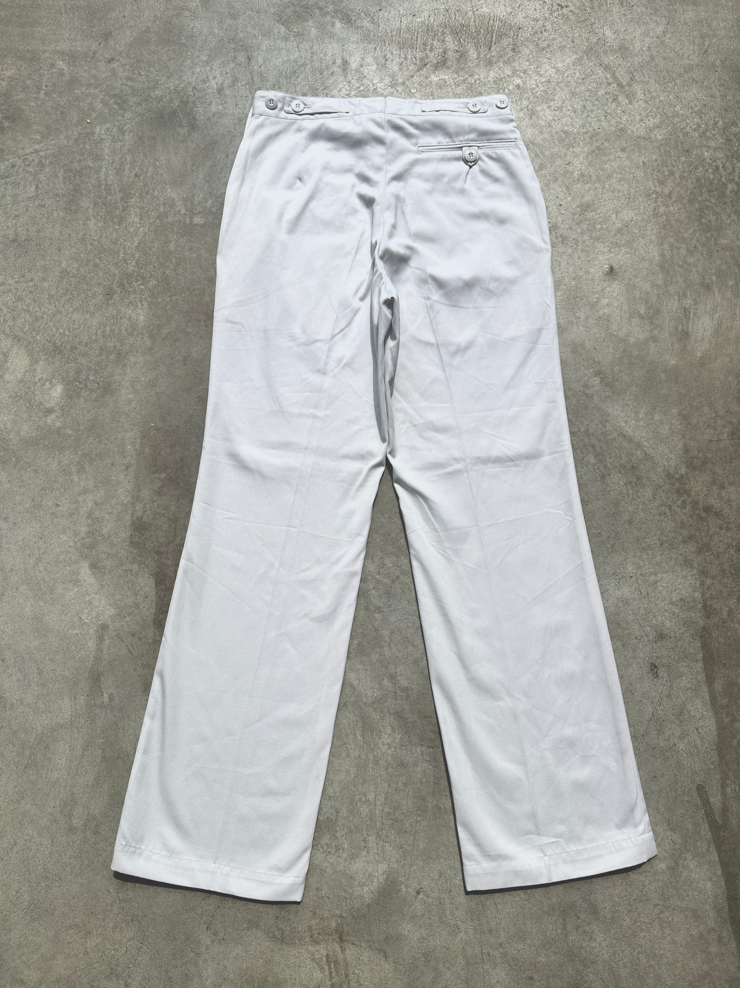 1992s GERMAN ARMY WHITE NAVY PANTS