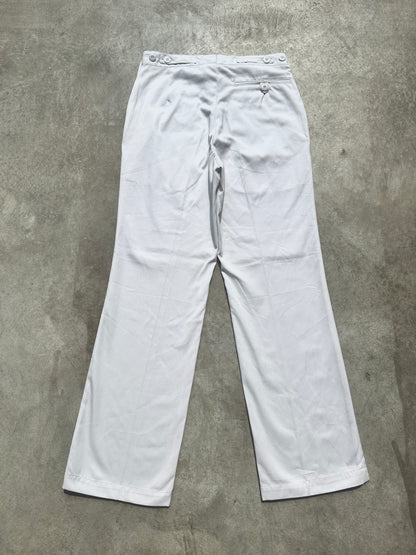 1992s GERMAN ARMY WHITE NAVY PANTS