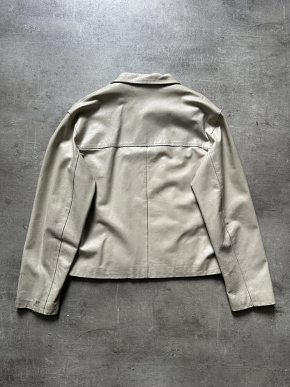 1990's "JOSIE" WHITE CROPPED JACKET