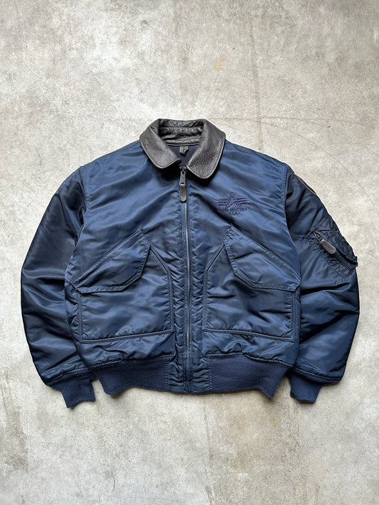 2000's ALPHA CWU/45 FLIGHT JACKET