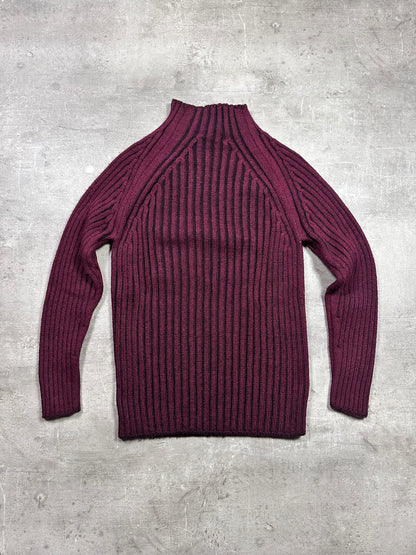 2000s NECK ZIP WOMAN SWEATER