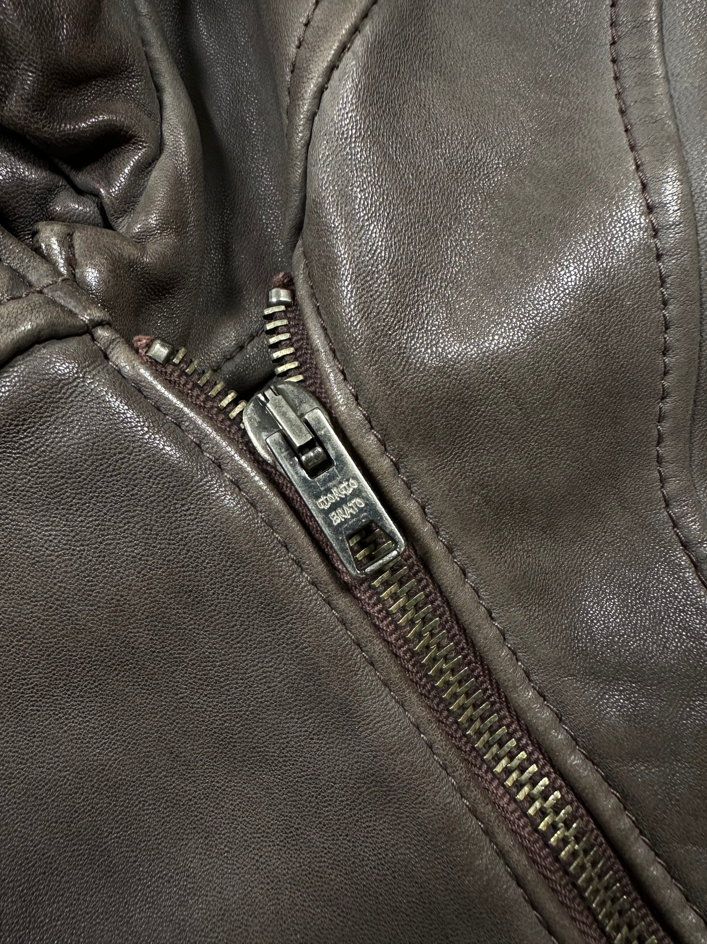 2000s GIORGIO BRATO LEATHER JACKET