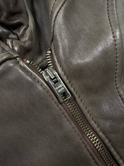 2000s GIORGIO BRATO LEATHER JACKET