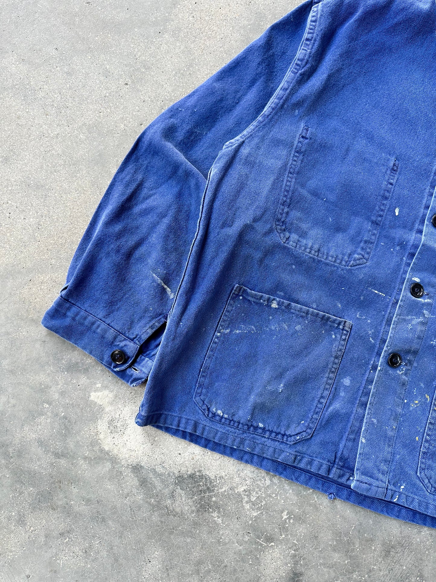 50s/60s BLEU FRENCH WORK JACKET