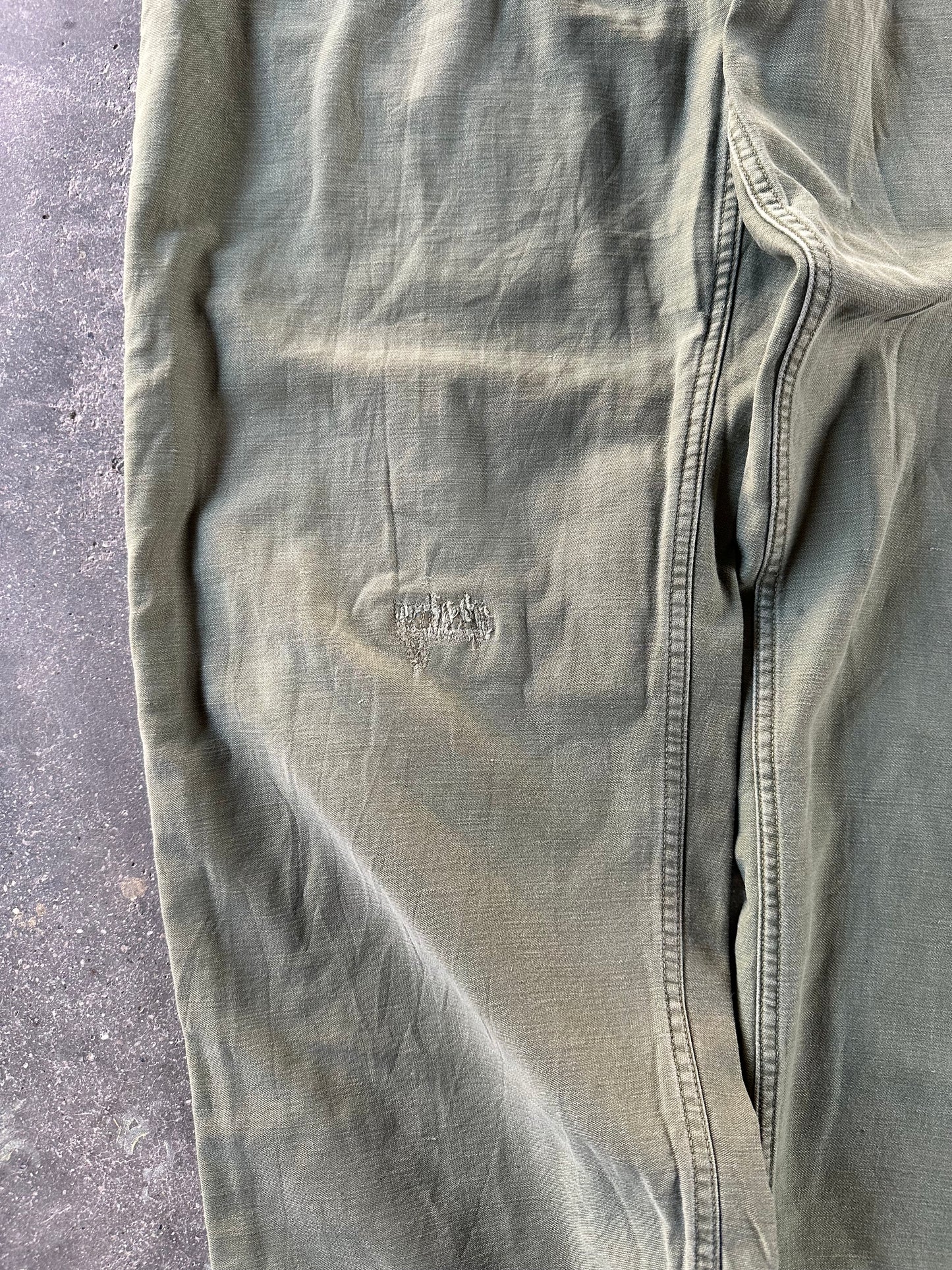 1970s US ARMY OG 107 TYPE 1 PANTS