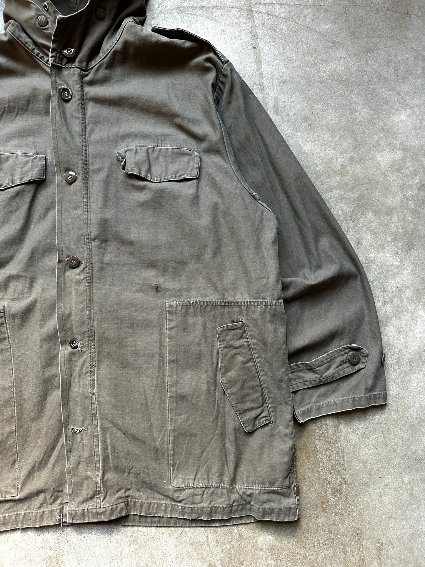 1990's GERMAN ARMY GREY PARKA