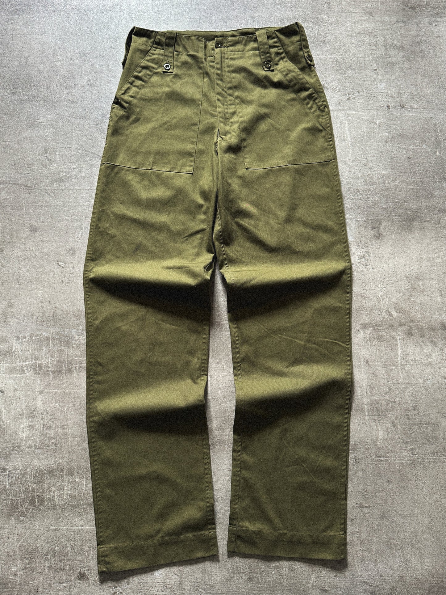 1980's FATIGUE BRITISH ARMY OG PANTS