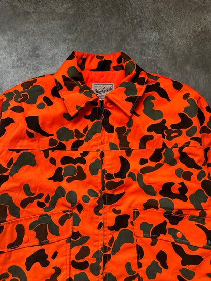 WOOLRICH ORANGE DUCK CAMO JACKET