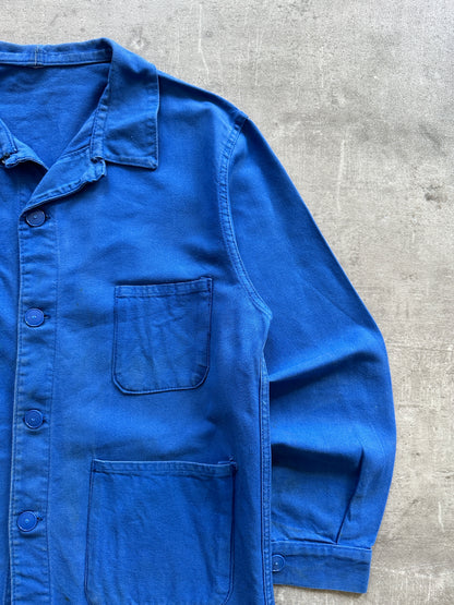 1980's BLEU FRENCH WORK JACKET