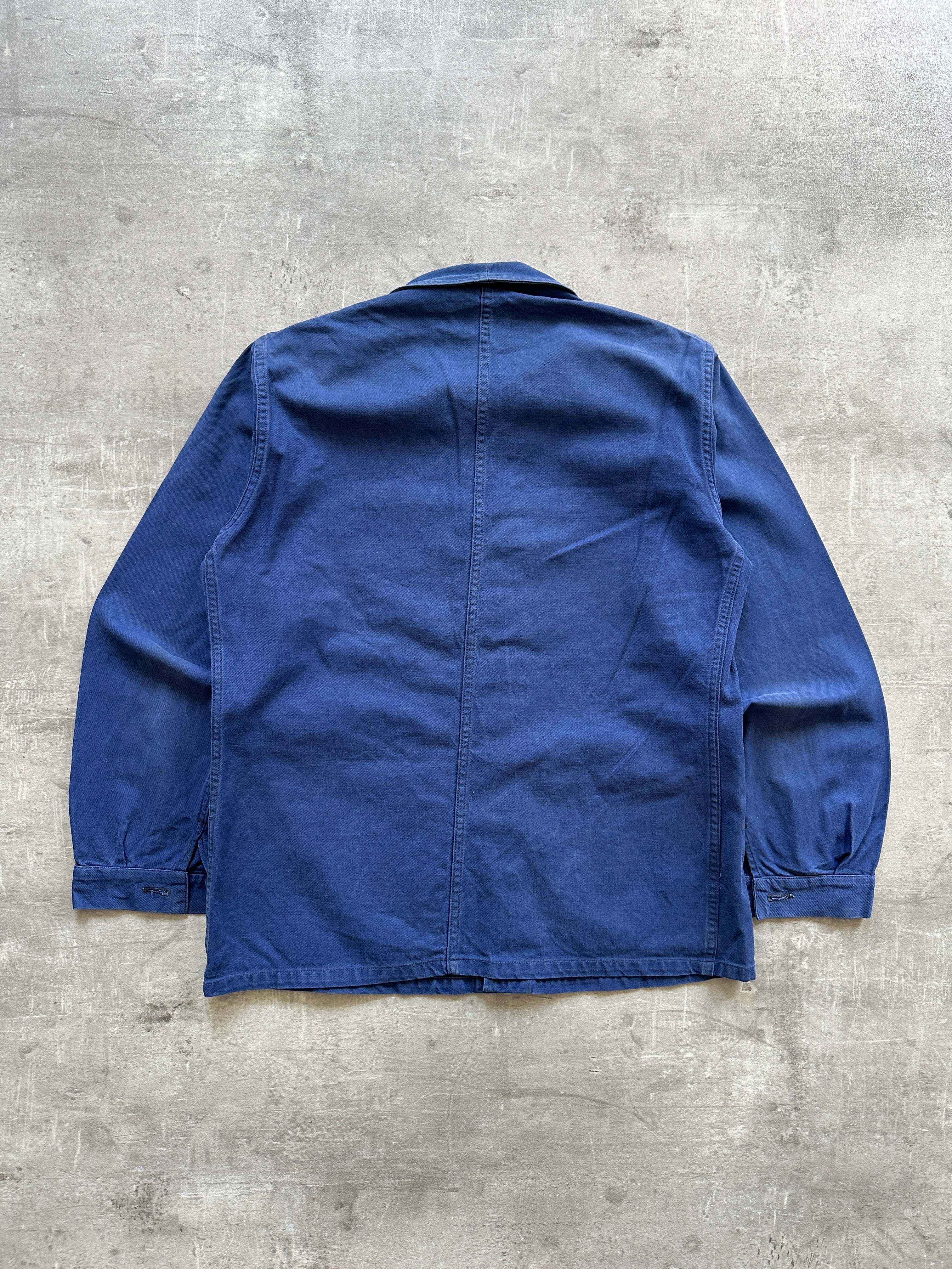 1950's BLEU FRENCH WORK JACKET | 4C Global – 4C GLOBAL