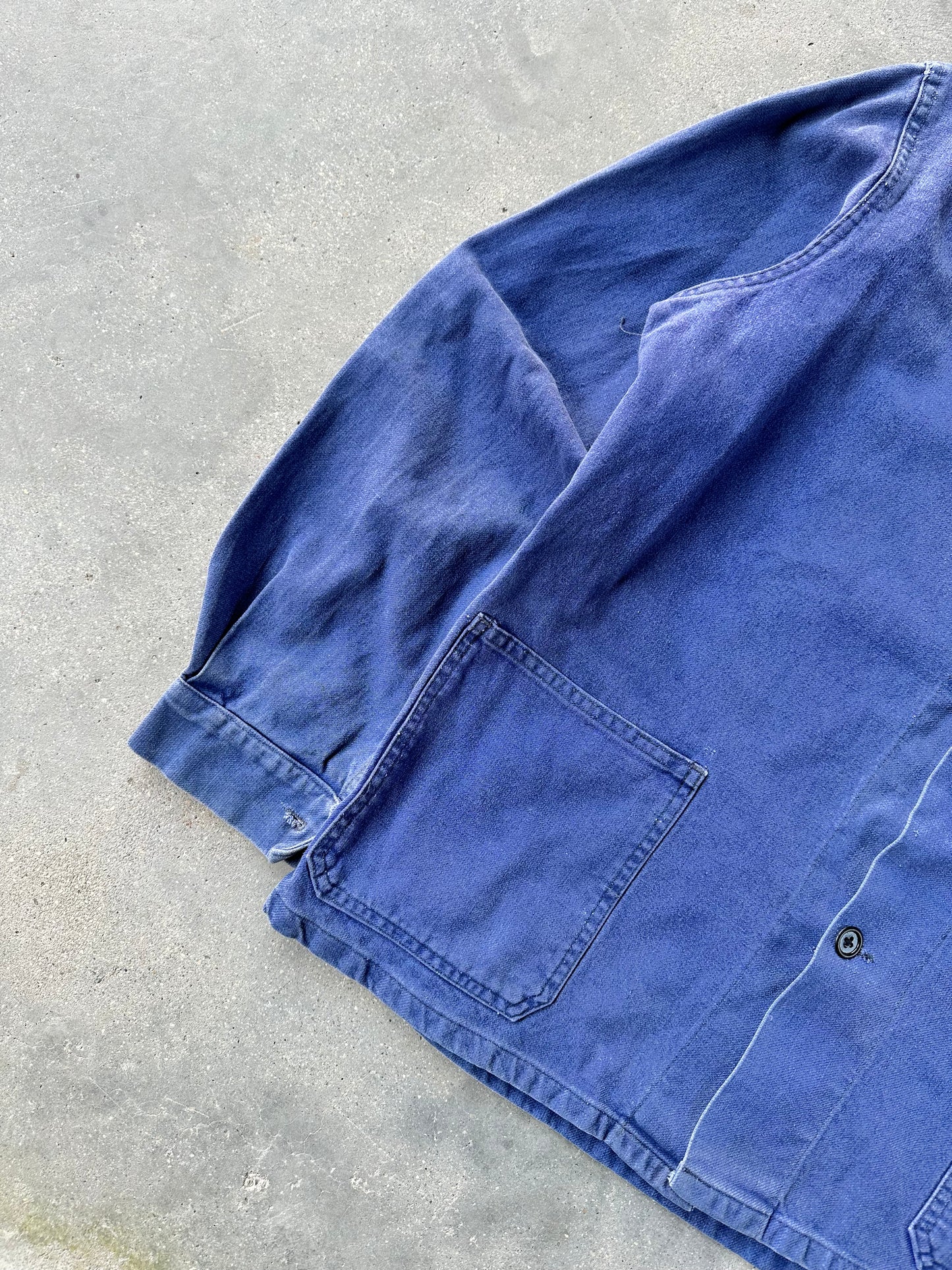 60s/70s BLEU FRENCH WORK JACKET