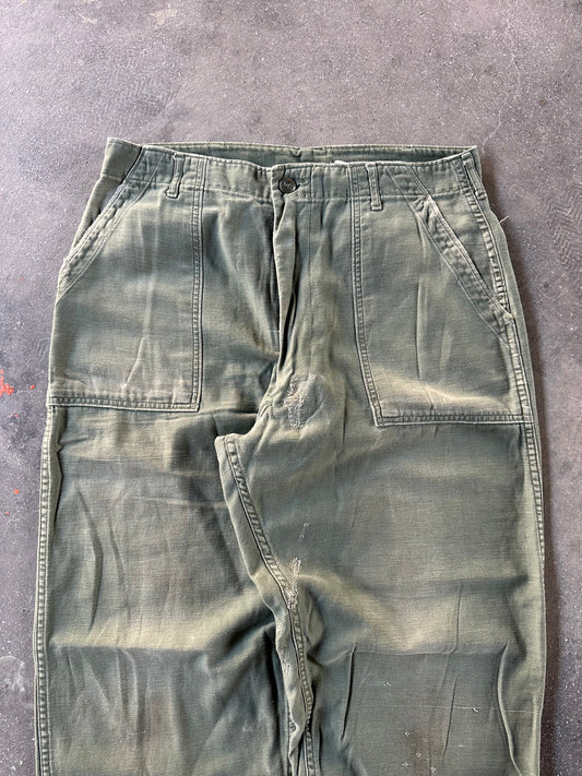 1970s US ARMY OG 107 TYPE 1 PANTS