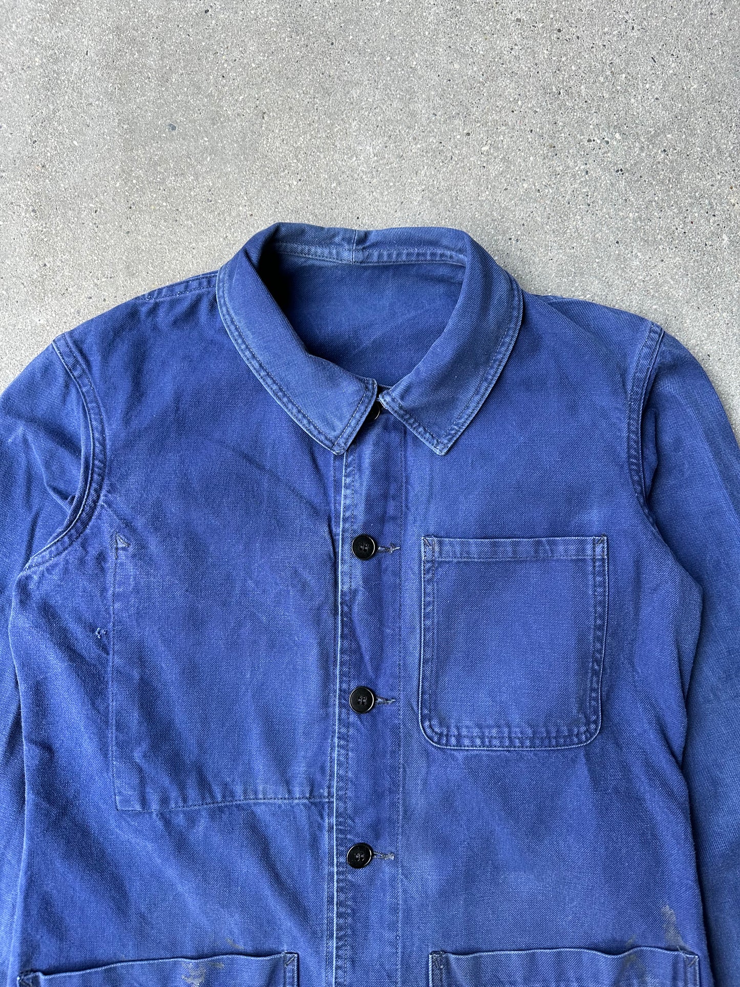 60s/70s BLEU FRENCH WORK JACKET
