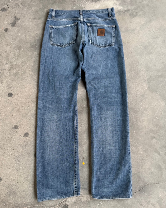 CARHARTT DISTRESSED DENIM PANTS 29x32