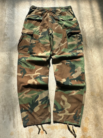 1990's U.S. ARMY WOODLAND CARGO PANTS