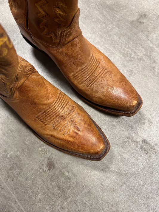 80s COWBOY MOTORCYCLE BOOTS