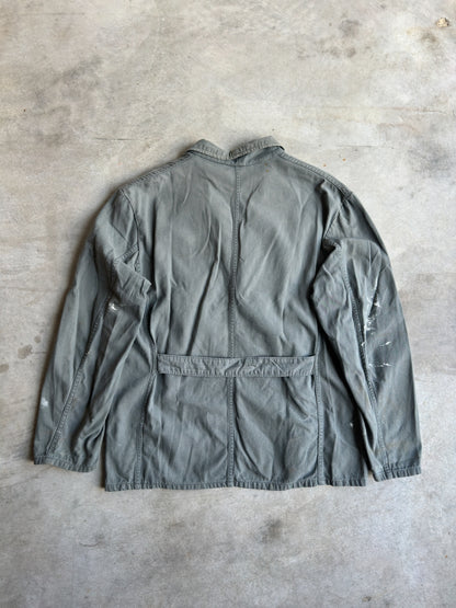 1980s GREY BELGIAN WORK SHIRT