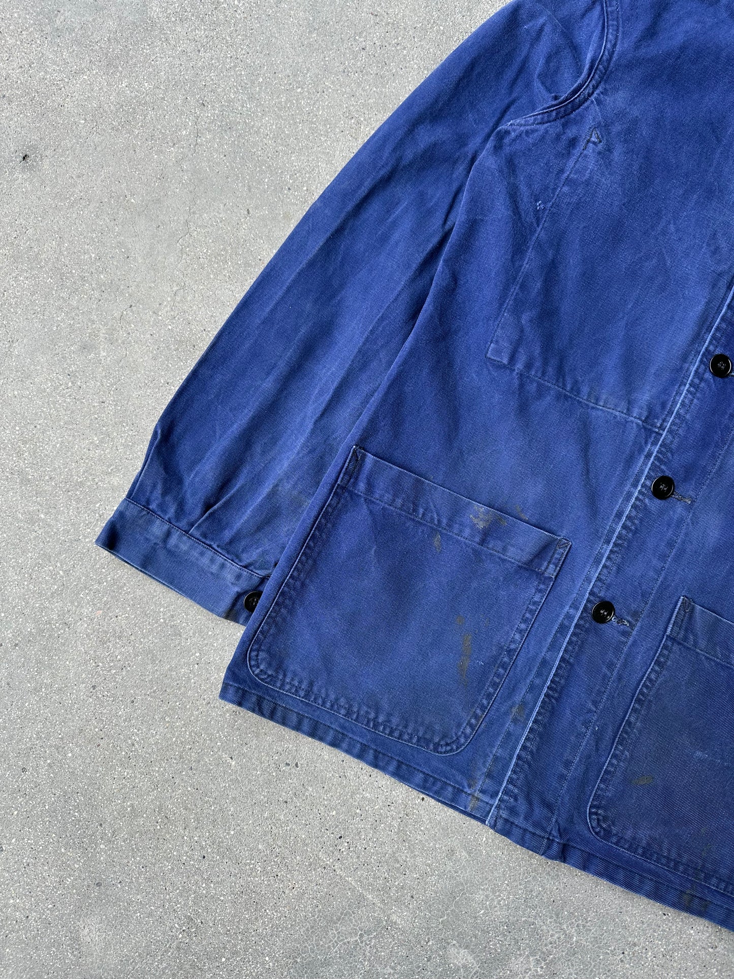 60s/70s BLEU FRENCH WORK JACKET