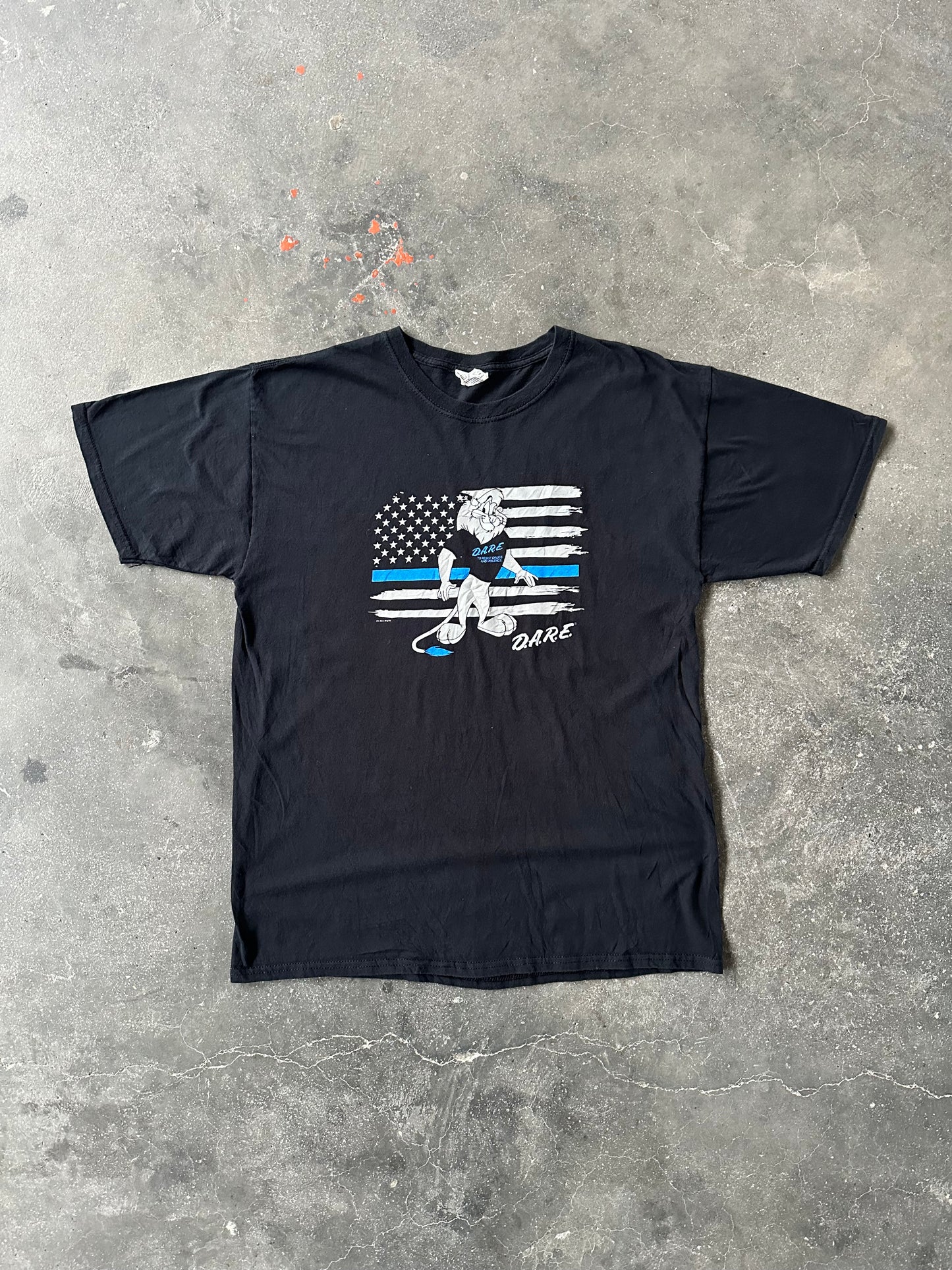 2000s DARE POLICE PROGRAM TEE