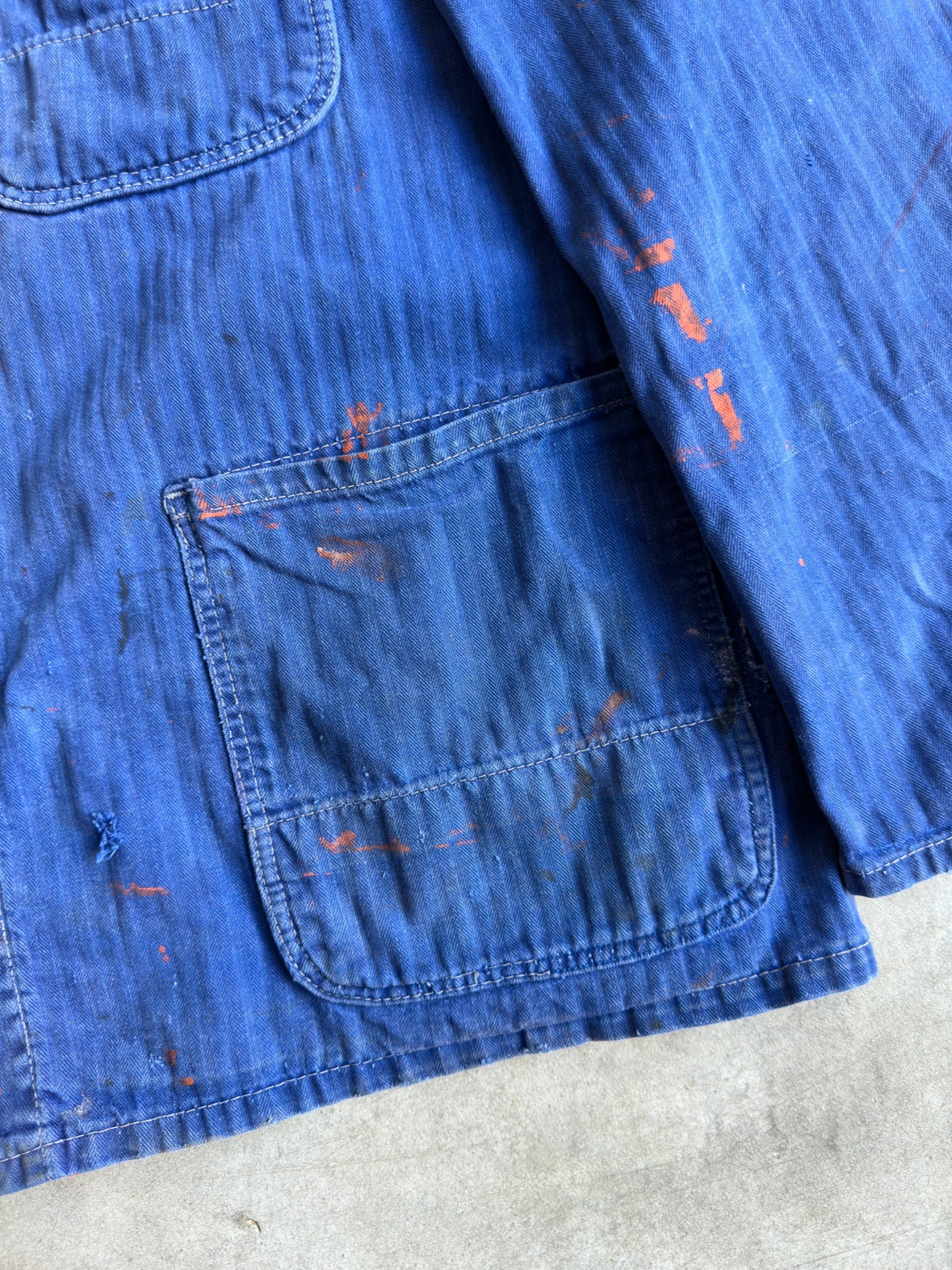 40s/50s BLEU FRENCH WORK JACKET