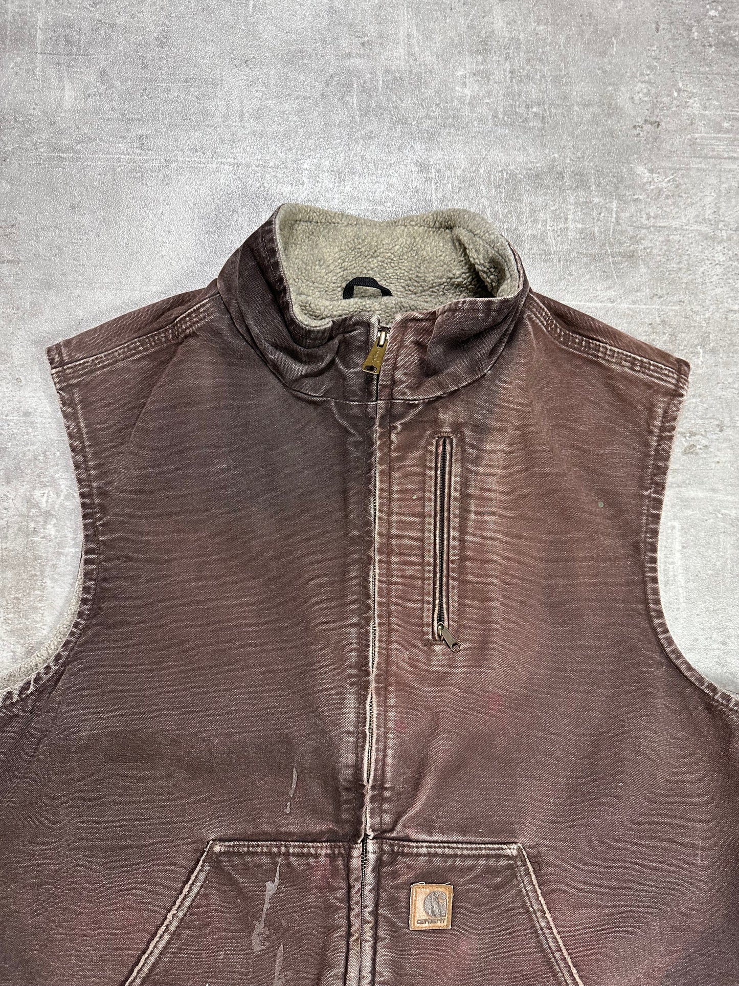 CARHARTT SHERPA VEST JACKET