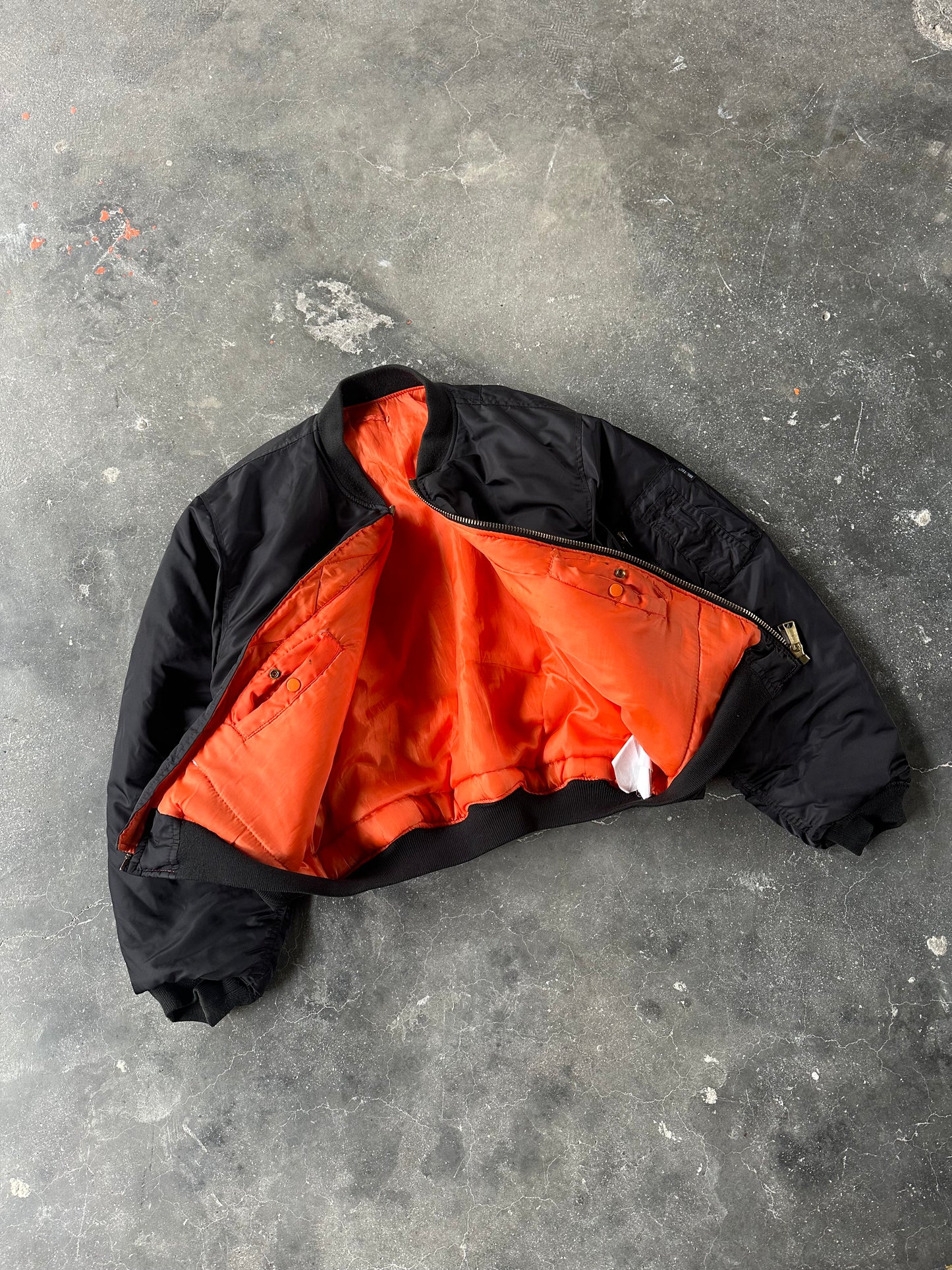 VINTAGE MA-1 FLIGHT BOMBER JACKET