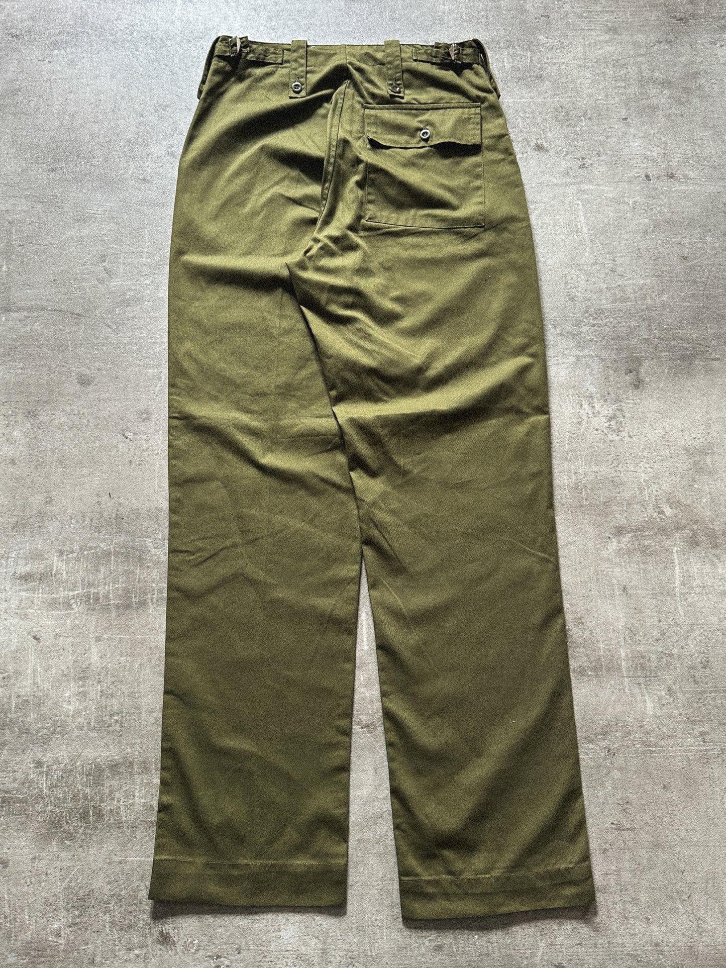 1980's FATIGUE BRITISH ARMY OG PANTS