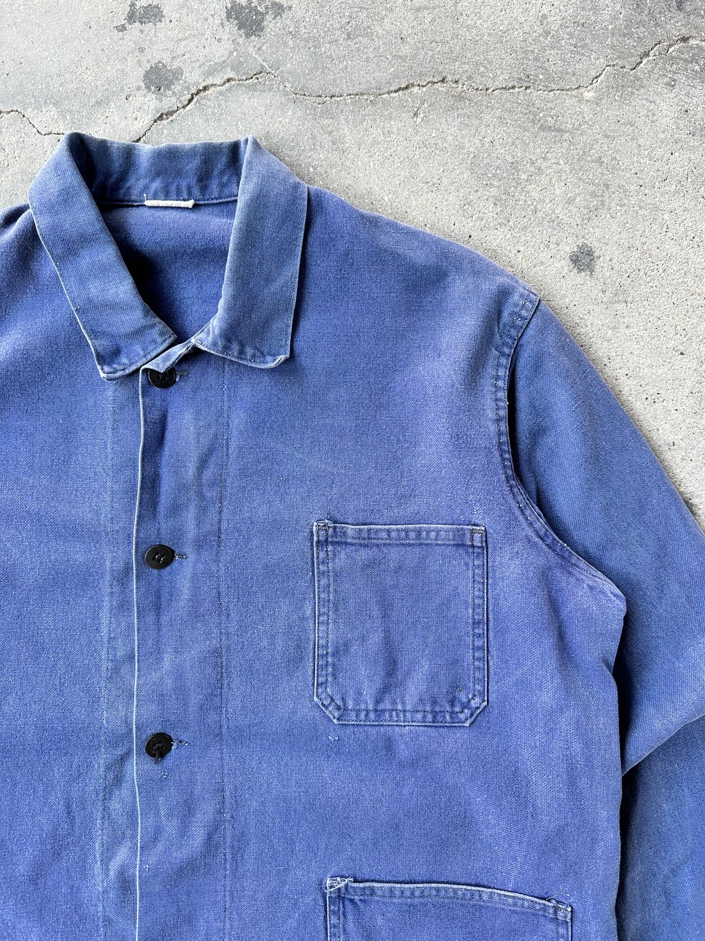 60s/70s BLEU FRENCH WORK JACKET