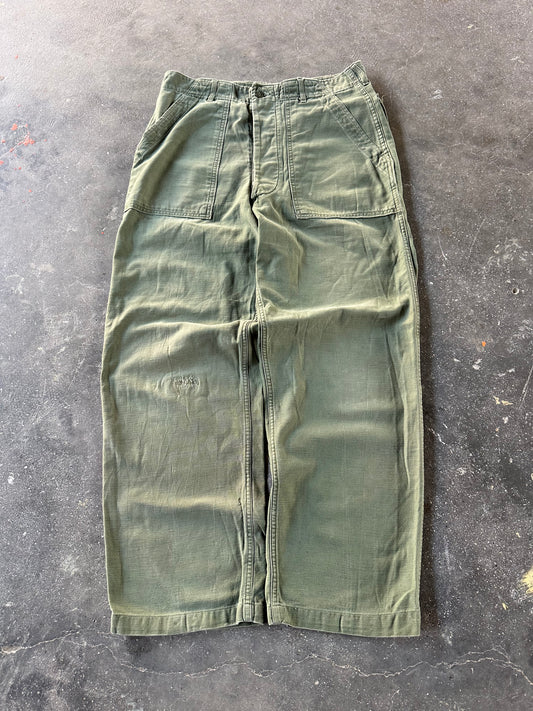 1970s US ARMY OG 107 TYPE 1 PANTS